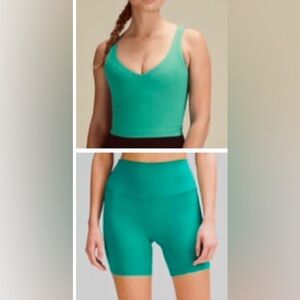 Lulu lemon KELLY GREEN set